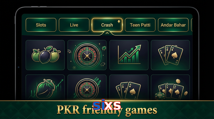 Game list for Sixs games section